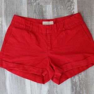Banana Republic Ryan Fit Shorts Red 2